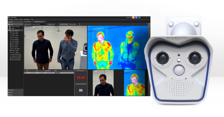 Panasonic i-Pro and Mobotix Partner on a Thermal Camera Solution