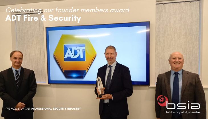 BSIA Award for Founding Member ADT