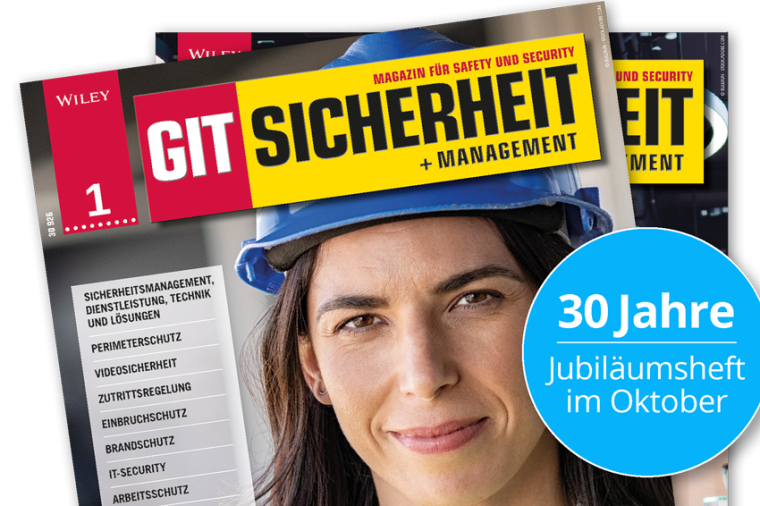 GIT SICHERHEIT with 30th Anniversary Issue