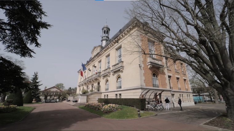 City Hall of Aulnay-Sous-Bois in France