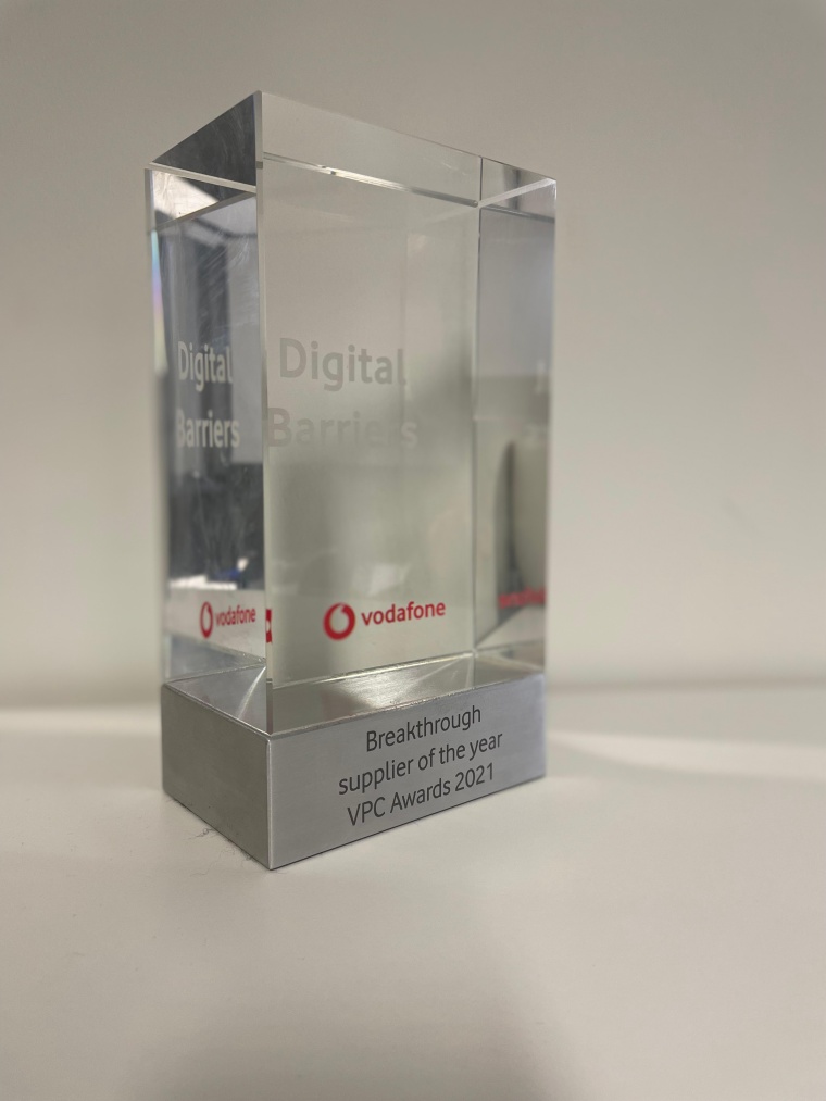 Digital Barriers: ‘Breakthrough Supplier of the Year 2021’ Award by...