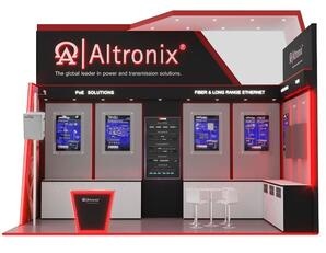 The Altronix stand at intersec 2022