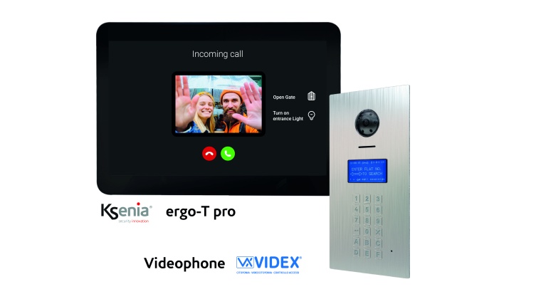 Ksenia Integrates with Videx Video Intercom System