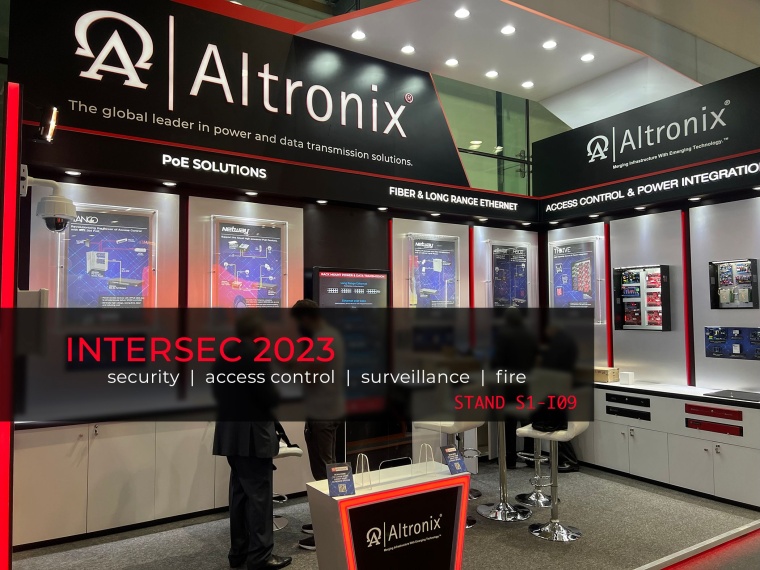 Altronix exhibited at Intersec 2023 with an enhanced portfolio. (Photo:...