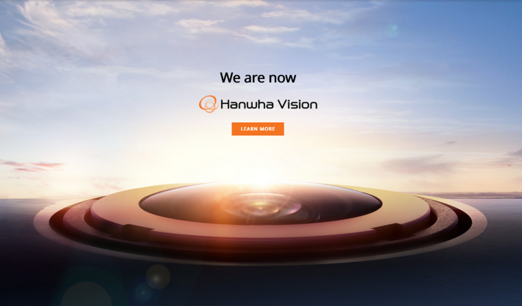 Hanwha Techwin Rebrands to Hanwha Vision