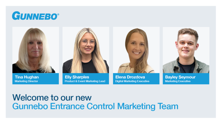 Gunnebo Entrance Control Welcomes New Marketing Team