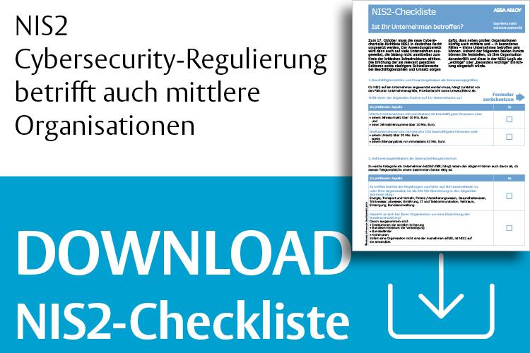 NIS2-Checkliste: Ist Ihre Organisation von der Cybersicherheits-Richtlinie...
