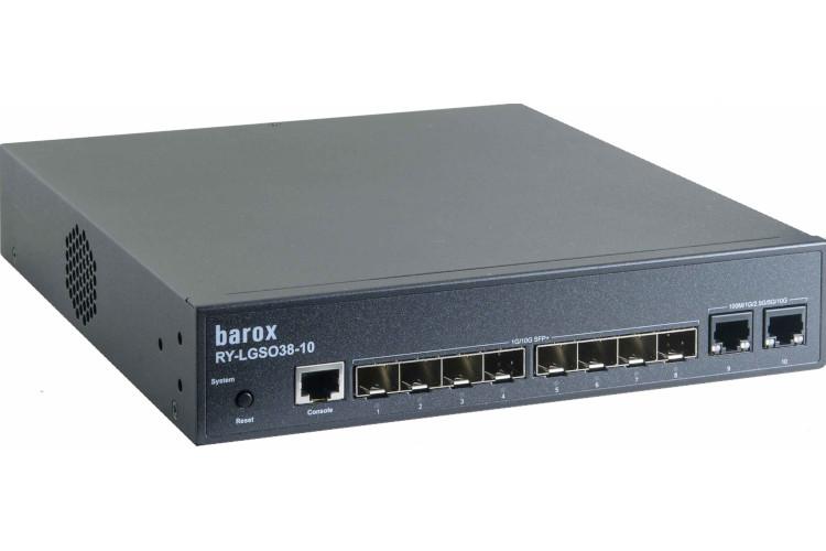 Barox führt einen gemanagten multi-Gigabit Switch ein, der durch seine...