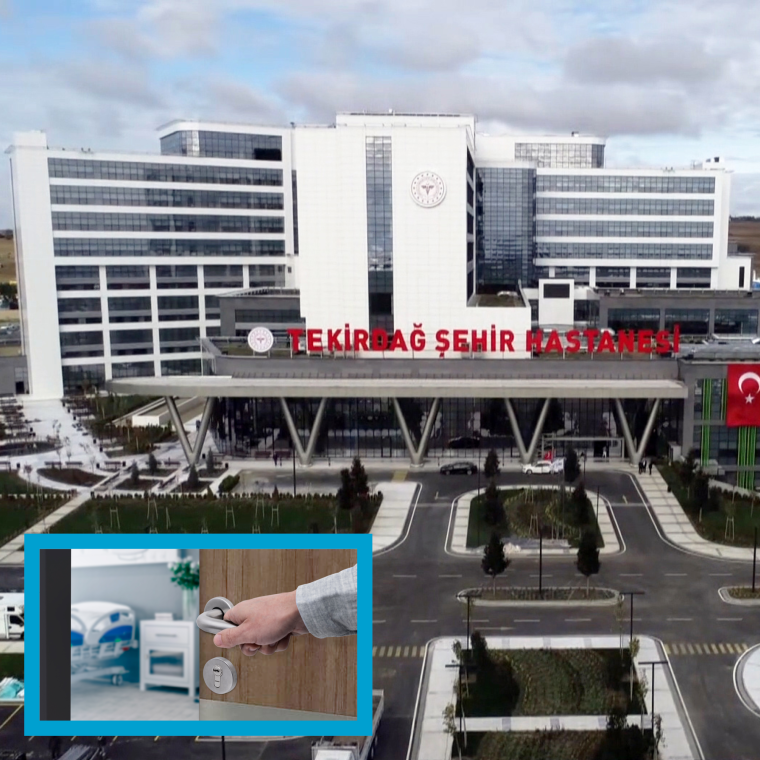 The new Tekirdağ City Hospital needed a large mechanical master-key system for...