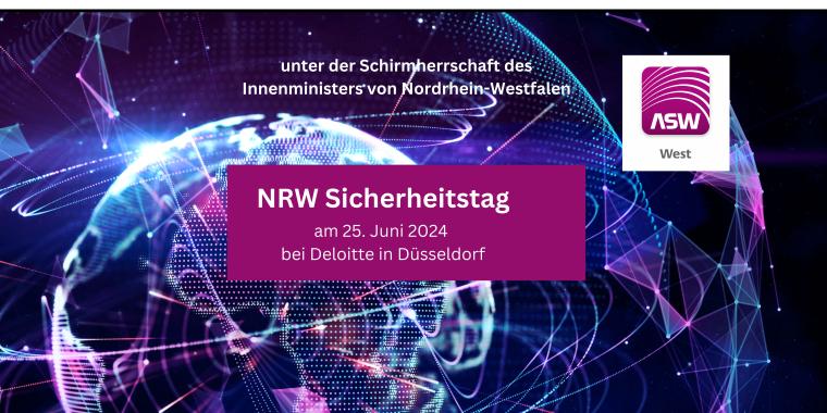 ASW West: NRW Sicherheitstag 2024