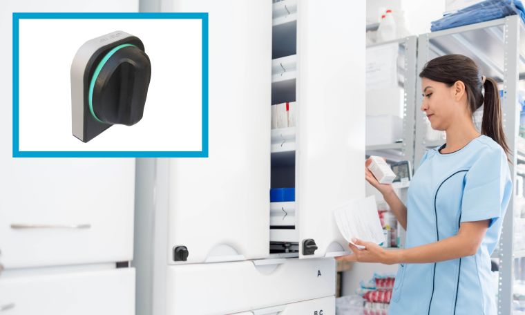 The Aperio KL100: reliable digital security for medicine cabinets, cupboards...