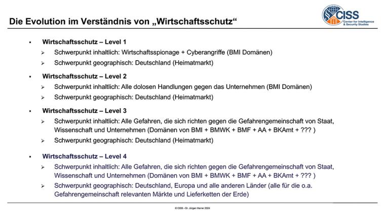 Zur Neuausrichtung des Wirtschaftsschutzes in Deutschland