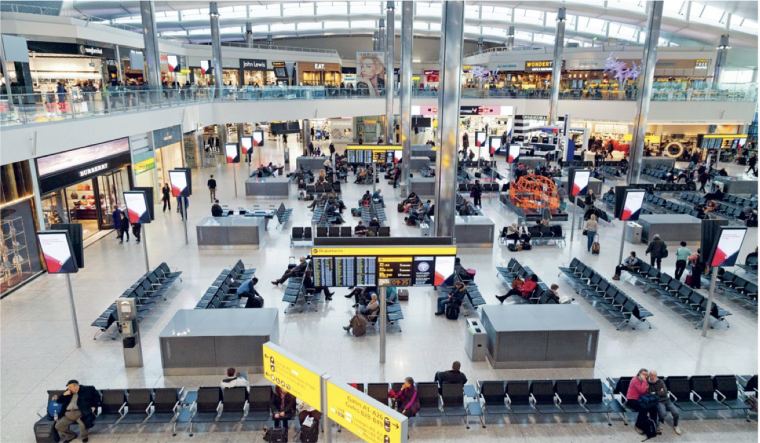 Operators can monitor over 150km of baggage belts with alerts if a case falls...