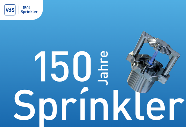 VdS feiert 150. Jubiläum der Sprinklertechnologie