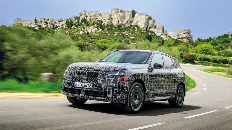 Prototype protection with camouflage foil, such as for the new BMW X3, is just...