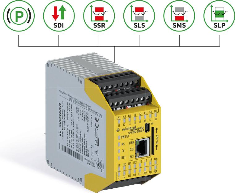 Kompakte Sicherheitssteuerung Samos Pro Motion von Wieland Electric