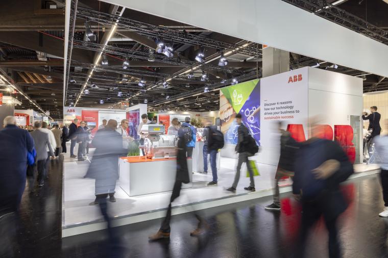 Nachhaltig und digital: Lösungen von ABB auf der SPS