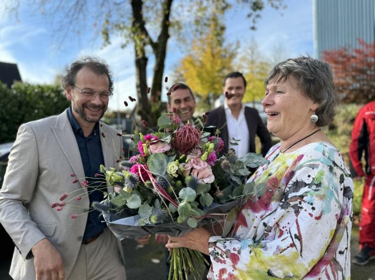 Patrick Schweibl, Geschäftsführer der D+H Deutschland GmbH, und Sibylle...