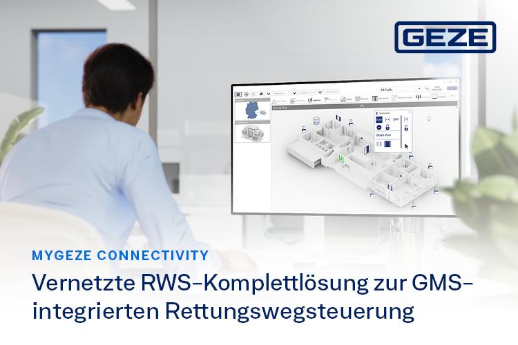 GEZE Gebäudeautomation Fluchtwegplanung