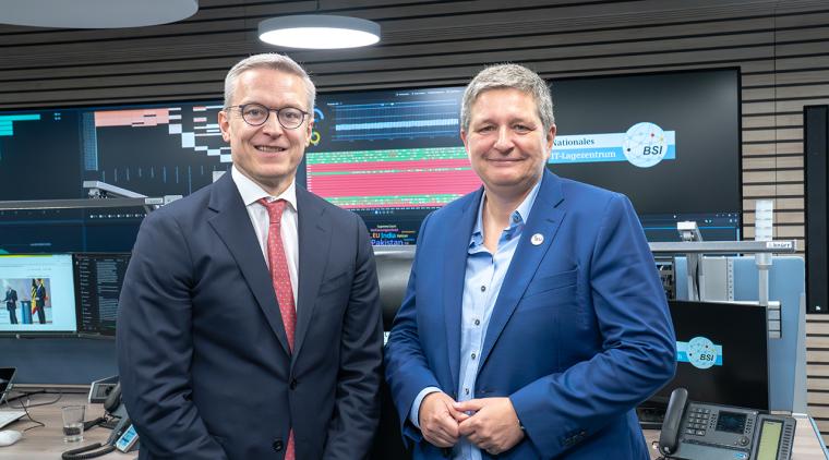 Bundesdigitalminister Dr. Karsten Wildberger und BSI-Präsidentin Claudia...
