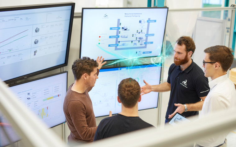 Anbieter bei Präsentation eines Unified Endpoint Management-Systems