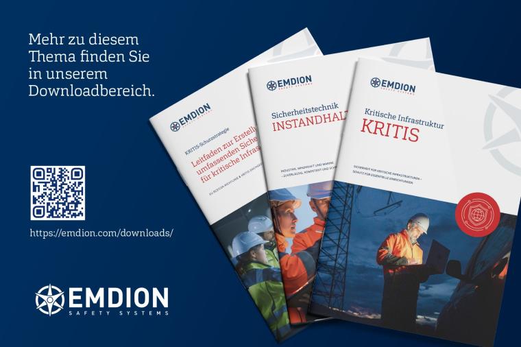 Emdion Sicherheit für kritische Infrastrukturen