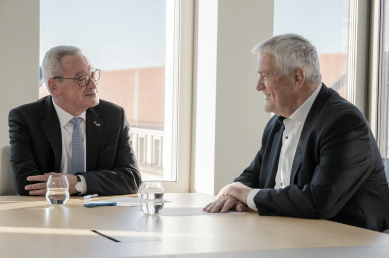 (v. l.) Hans-Peter Kern und Manfred Wirsch.