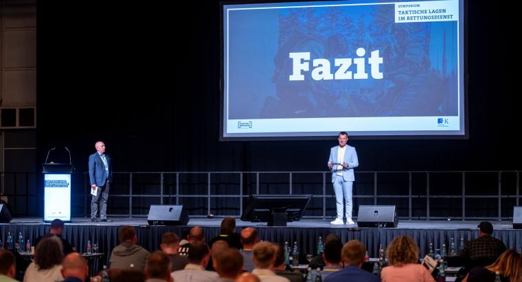 Symposium zu taktischen Lagen im Rettungsdienst.