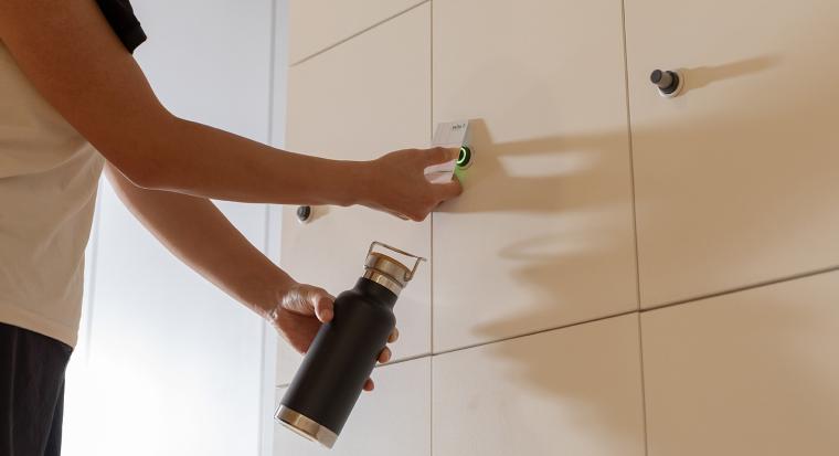 Das elektronische Schrankschloss XS4 ECO.Lock von Salto erfüllt die...