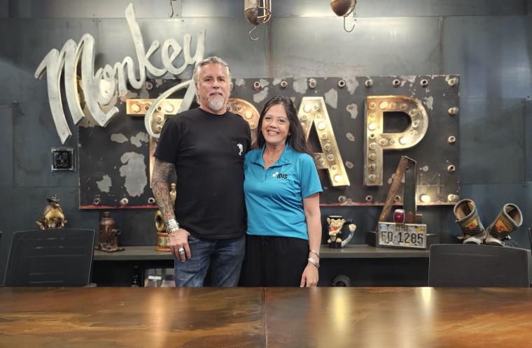 Gas Monkey Garage Founder Richard Rawlings & Kristen Plitt, VP Marketing &...