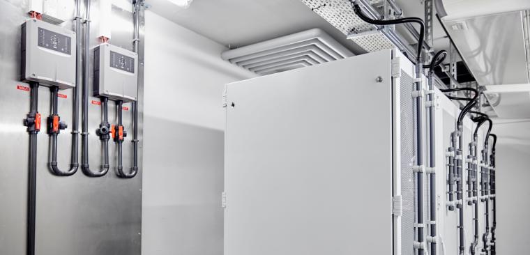 Ein Fall für Sonderbrandmeldetechnik: Räume für Server und IT-Infrastruktur.