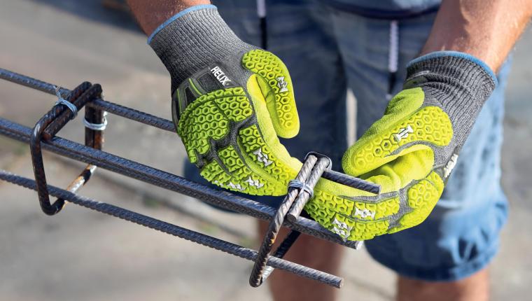 Stoßschutz für die Hände von Uvex