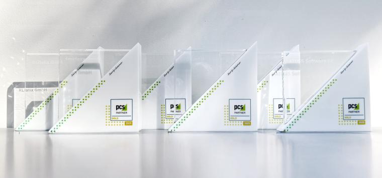 PCS Systemtechnik konnte 2025 sechs Kooperationspartner mit einem Gold Partner...