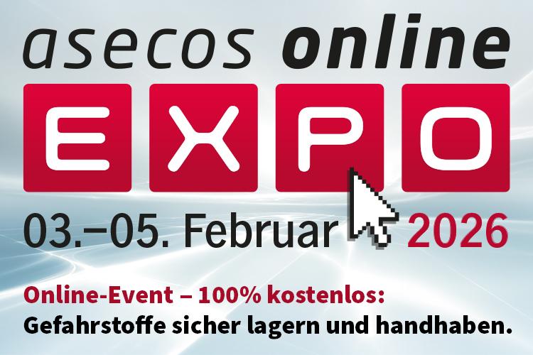 Asecos Online Expo 03.–05. Februar