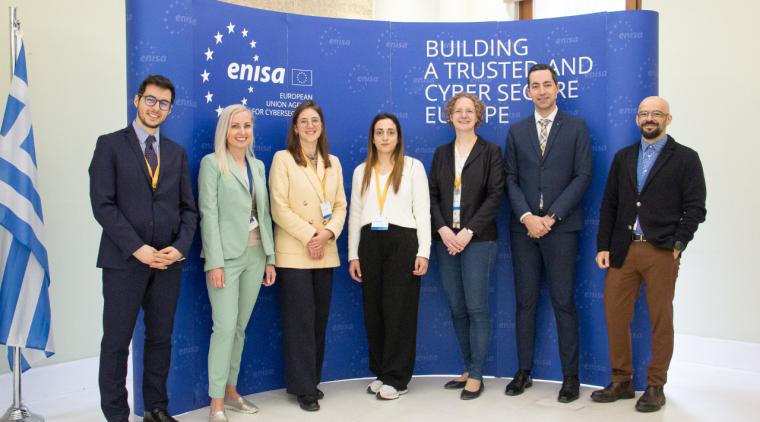 : AdCo CRA in Athen (v.l.n.r): Tommaso Bernabo (DG Connect), Perit...