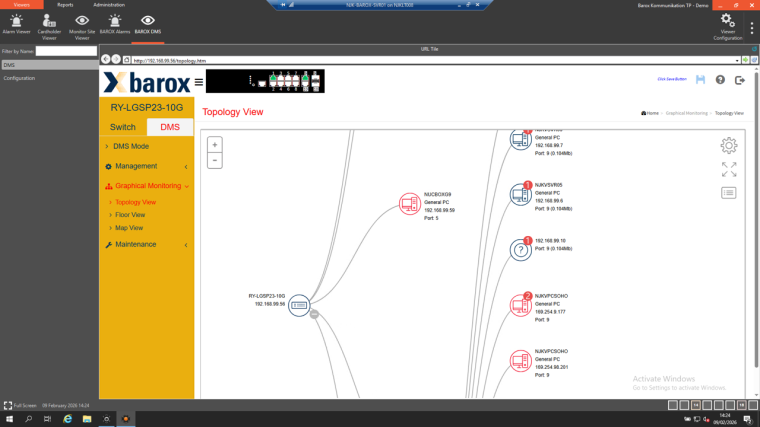 Barox und Gallagher Security erweitern Netzwerkdiagnose für...