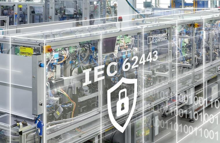 Industrieanlage mit vernetzter Automatisierungstechnik in einer...