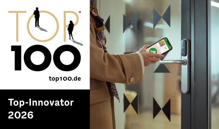 Die Auszeichnung mit dem Top 100-Siegel platziert Salto unter den innovativsten...