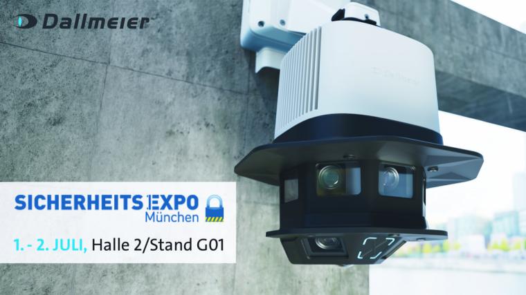 Dallmeier präsentiert die Panomera V8 auf der SicherheitsExpo 2026 in München.
