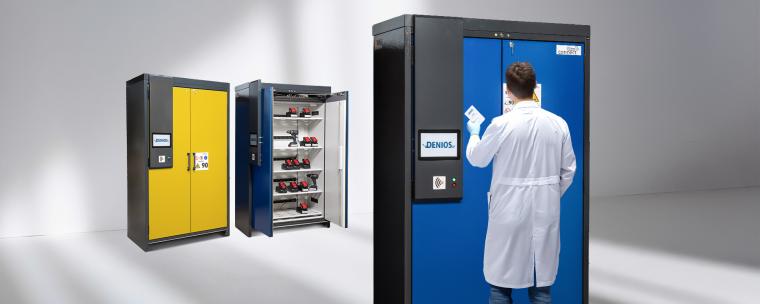Denios: Real-time asset monitoring for safety storage cabinets