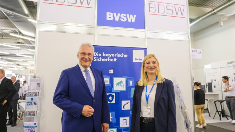 Joachim Herrmann, Bayerischer Staatsminister des Innern, und BVSW...