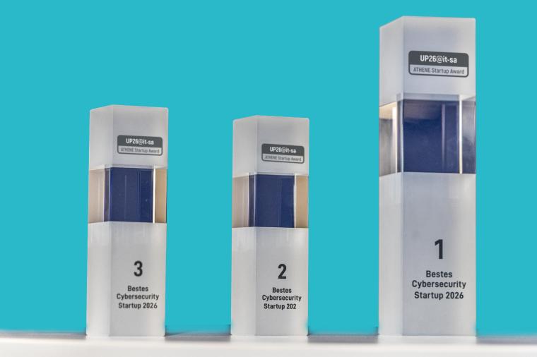 Athene Startup Award UP26@it-sa startet Bewerbungsphase