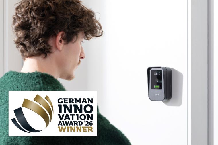 Die Gesichtserkennungslösung Salto XS4 Face hat den German Innovation Award...