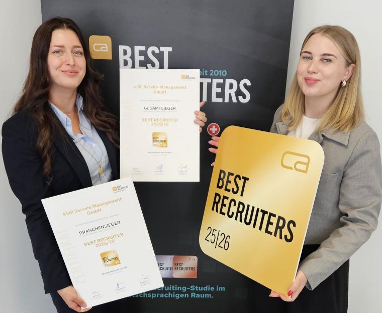 Personalleiterin Viktoria Kaiser (l.) und Employer Branding Managerin Katrin...