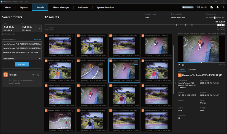 Hanwha Vision ergänzt Integrations-Plug-in um Ähnlichkeitssuche