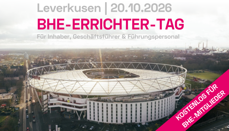 BHE-Errichter-Tag 2026: Praxiswissen und Orientierung für die...