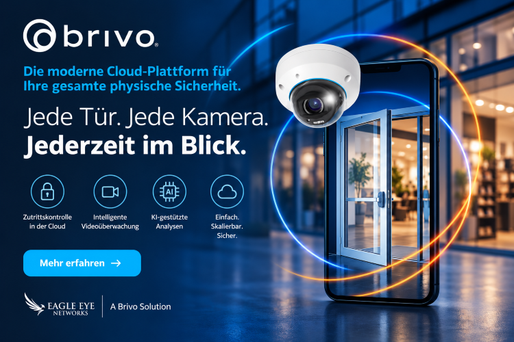 Brivo Cloud Plattform physische Sicherheit