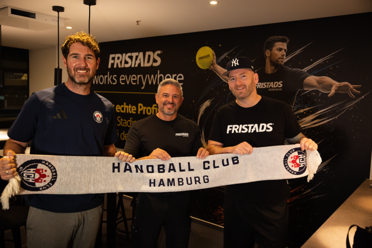 Fristads und der Handball Club Hamburg werden Partner