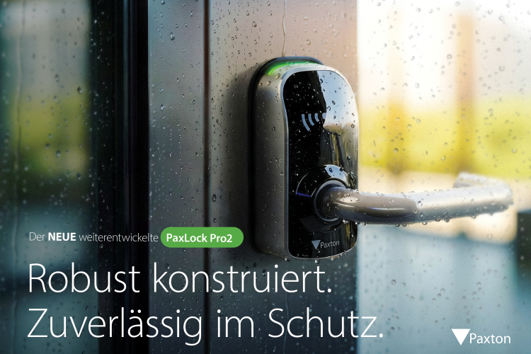 Funk-Türdrücker PaxLock Pro 2 von Paxton