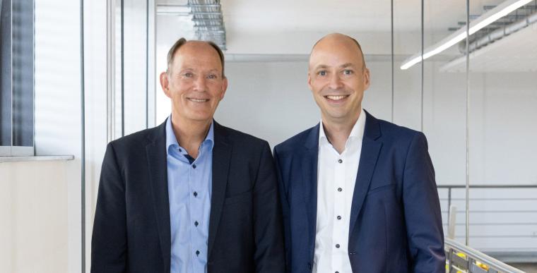 Alfred Dinkelborg (l.) leitete bisher das Produktmanagement bei Winkhaus. Ab...